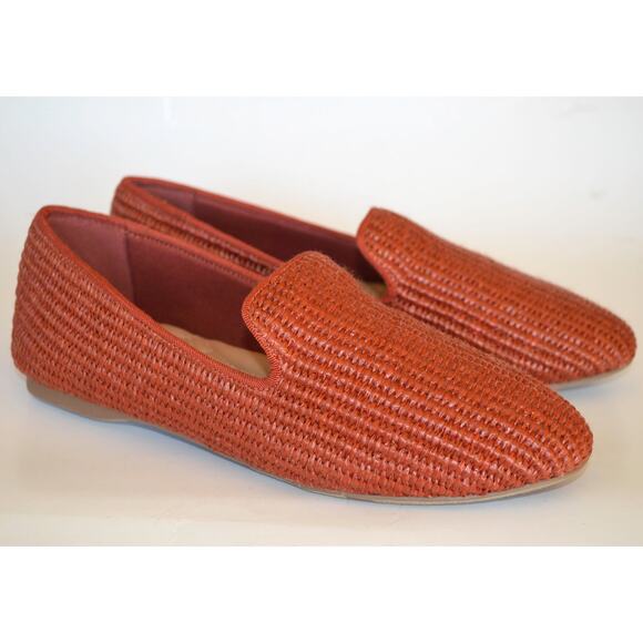 Birdies The Starling Raffia Loafers EUC Size 7 Paprika - Picture 1 of 5